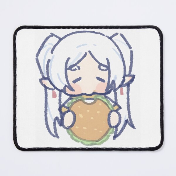 Item preview, Frieren chibi eat food  designed and sold by Coatink.