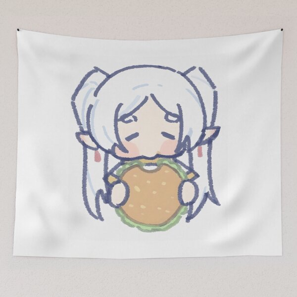 Artikelvorschau, Frieren Chibi essen Essen entworfen und verkauft von Coatink.