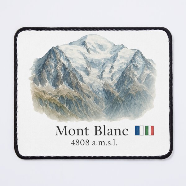 Item preview, Mont Blanc – Highest Peak of the Alps (4808 a.m.s.l.) designed and sold by BloomKind.