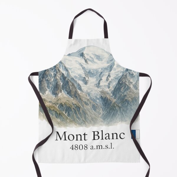 Item preview, Mont Blanc – Highest Peak of the Alps (4808 a.m.s.l.) designed and sold by BloomKind.