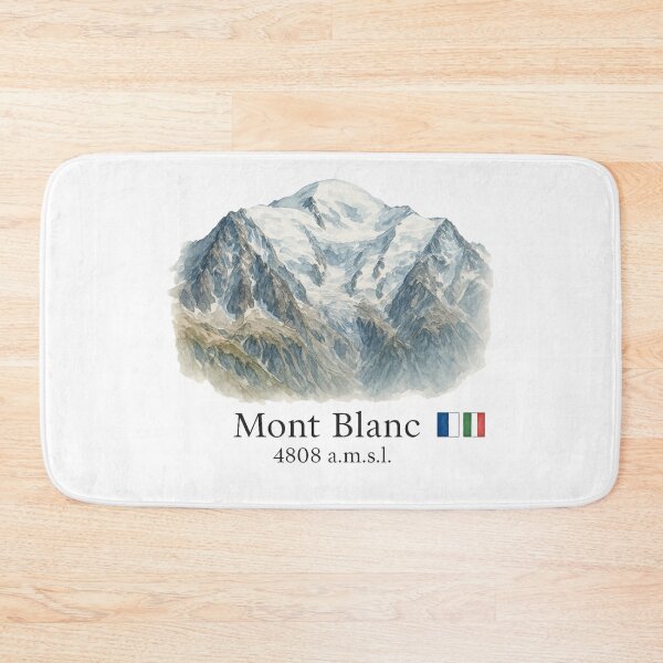 Item preview, Mont Blanc – Highest Peak of the Alps (4808 a.m.s.l.) designed and sold by BloomKind.