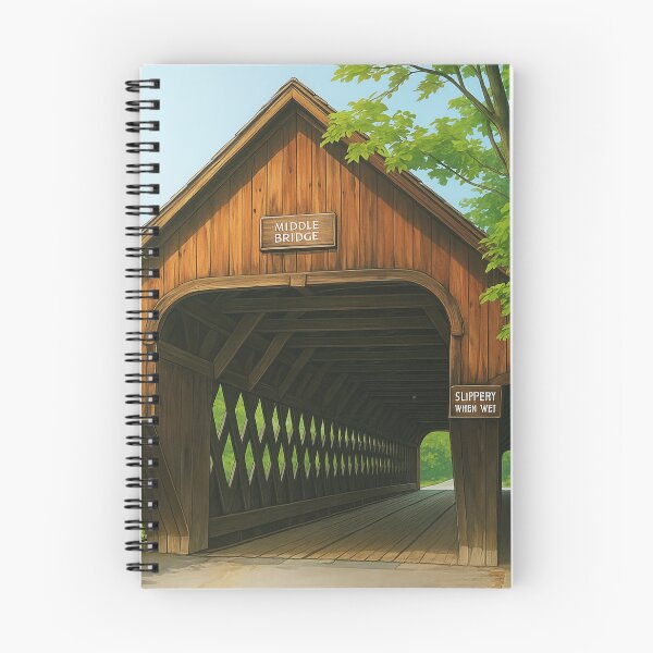 Item preview, The Historic Woodstock Middle Bridge designed and sold by Takeda-art.