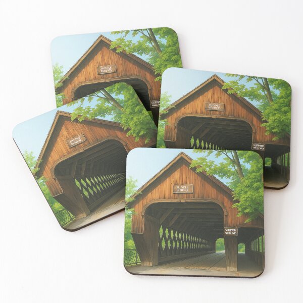 Item preview, The Historic Woodstock Middle Bridge designed and sold by Takeda-art.