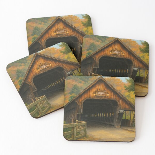 Item preview, The Historic Woodstock Middle Bridge designed and sold by Takeda-art.
