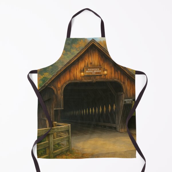 Item preview, The Historic Woodstock Middle Bridge designed and sold by Takeda-art.