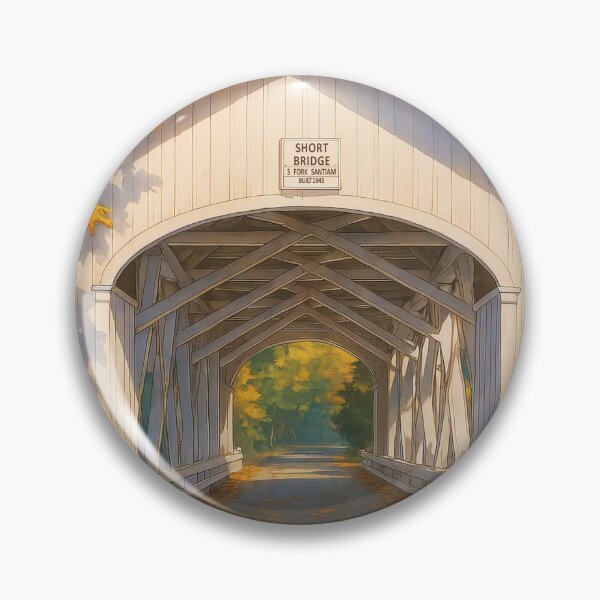 Item preview, The Historic Short Bridge of Oregon designed and sold by Takeda-art.