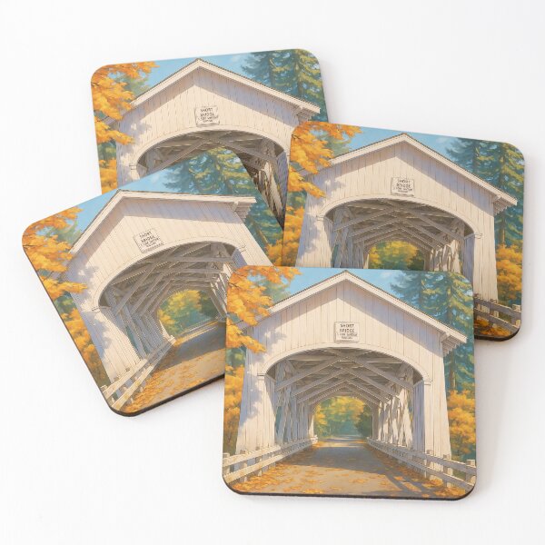 Item preview, The Historic Short Bridge of Oregon designed and sold by Takeda-art.