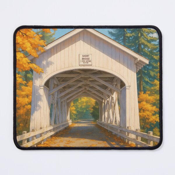 Item preview, The Historic Short Bridge of Oregon designed and sold by Takeda-art.