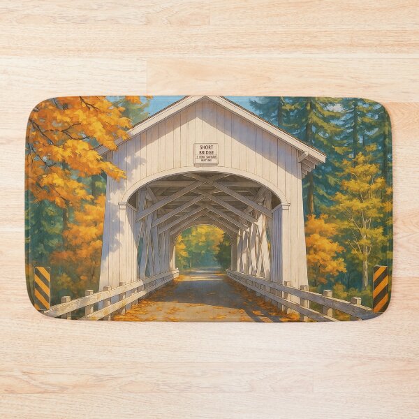 Item preview, The Historic Short Bridge of Oregon designed and sold by Takeda-art.