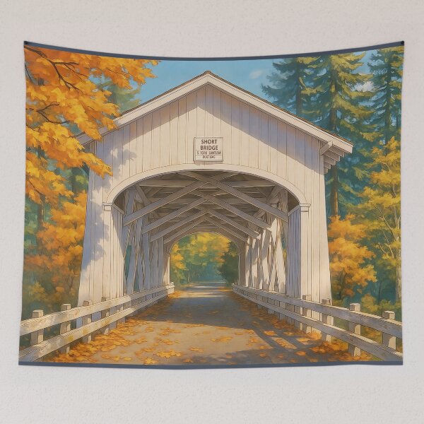 Item preview, The Historic Short Bridge of Oregon designed and sold by Takeda-art.