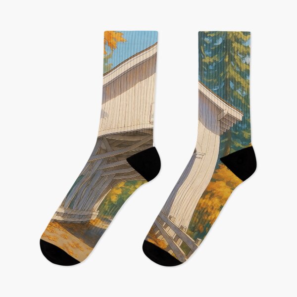 Item preview, The Historic Short Bridge of Oregon designed and sold by Takeda-art.