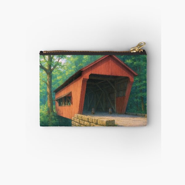 Item preview, The Historic George Hutchins Covered Bridge designed and sold by Takeda-art.