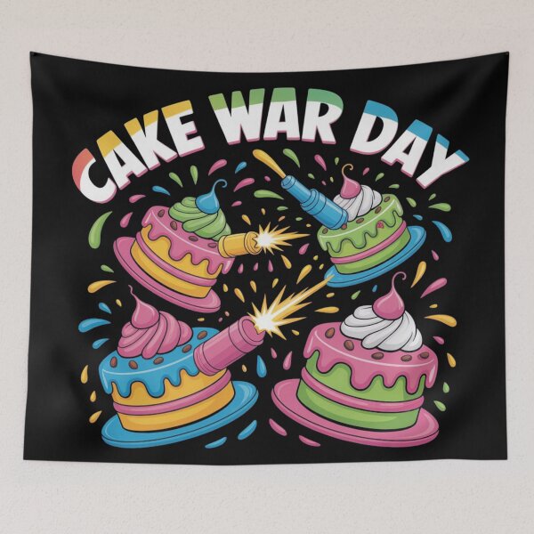 Item preview, Cake war day designed and sold by DreamOnShirts.