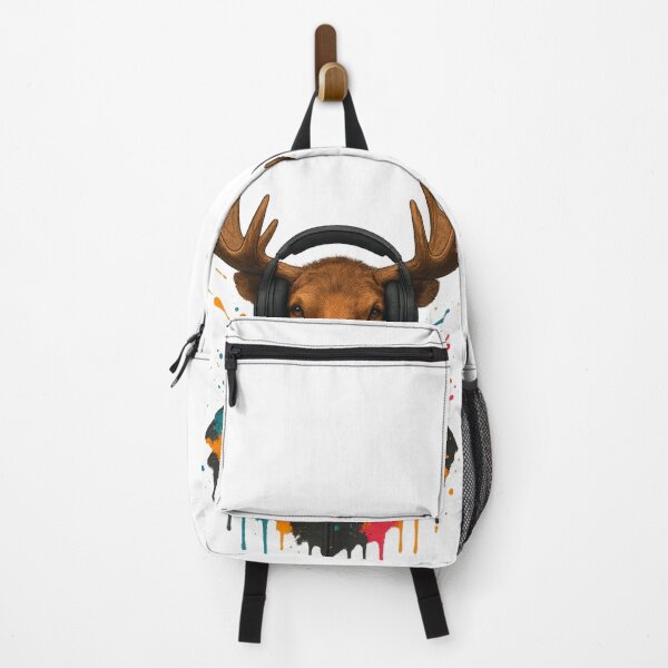 Item preview, Urban Moose – Graffiti Paint Splatter Hoodie & Headphones Art designed and sold by thtCMRAguy.