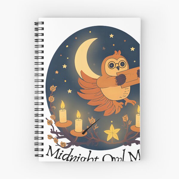 Item preview, Midnight Owl Mail – Cozy Magical Night Sky Fantasy Art designed and sold by Fanatic Nerd.