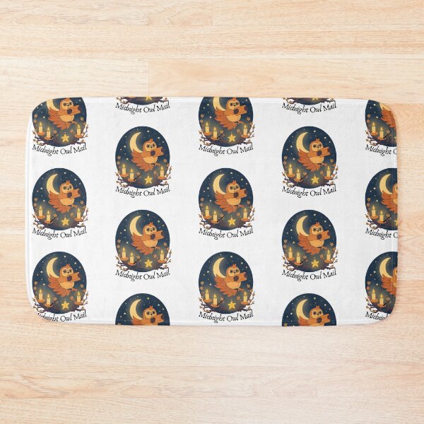 Item preview, Midnight Owl Mail – Cozy Magical Night Sky Fantasy Art designed and sold by Fanatic Nerd.