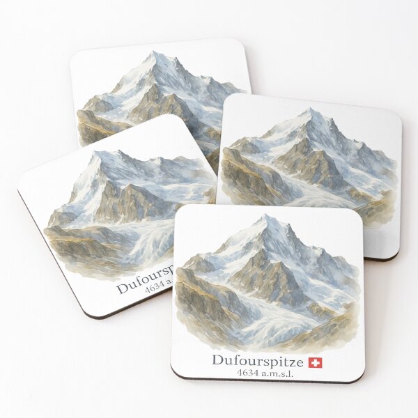Item preview, Dufourspitze – Highest Peak of Switzerland (4634 a.m.s.l.) designed and sold by BloomKind.