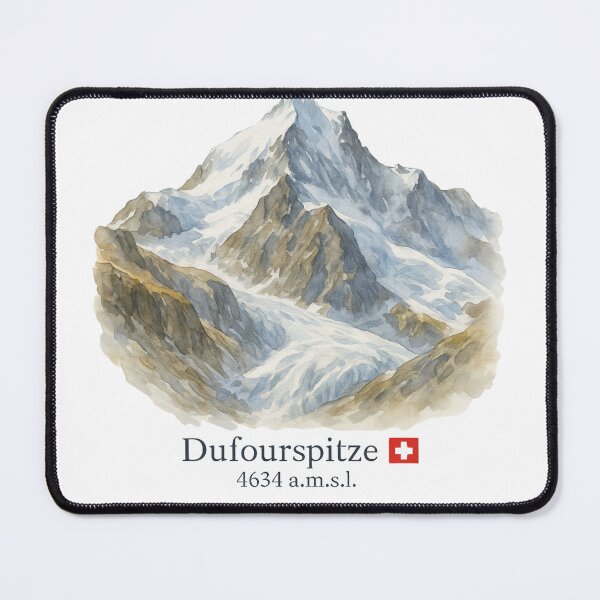 Item preview, Dufourspitze – Highest Peak of Switzerland (4634 a.m.s.l.) designed and sold by BloomKind.