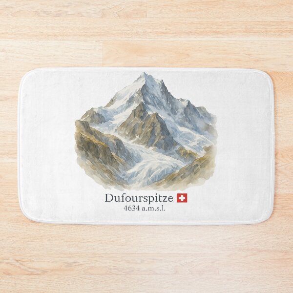 Item preview, Dufourspitze – Highest Peak of Switzerland (4634 a.m.s.l.) designed and sold by BloomKind.