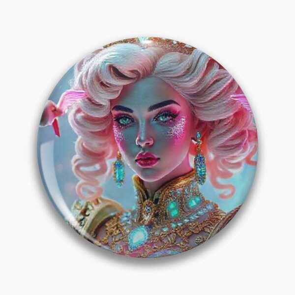 Artikelvorschau, Neon Crystal Cyber Rococo Princess entworfen und verkauft von JKCreativeFlow.