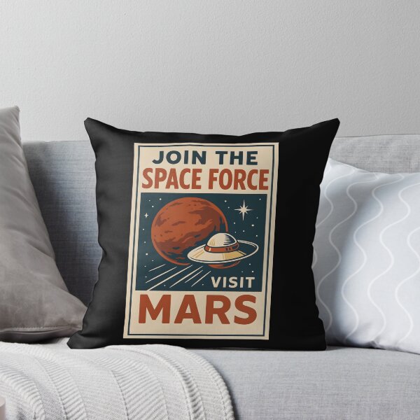 Item preview, Retro Space Force Poster Join the Mission to Mars Adventure. designed and sold by The-T-In-Retro.