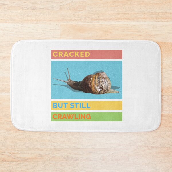 Item preview, Broken Shell Snail - Keep Going Motivational Mental Health Design designed and sold by ChilliStylish.