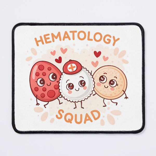 Item preview, Cute Kawaii Hematology Squad – Adorable Blood Cells Characters for Med Students & Lab Techs designed and sold by VividOrganica.