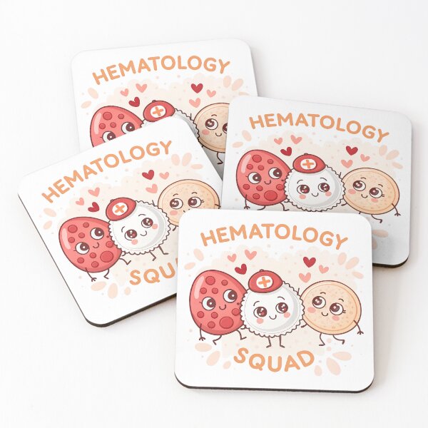 Item preview, Cute Kawaii Hematology Squad – Adorable Blood Cells Characters for Med Students & Lab Techs designed and sold by VividOrganica.