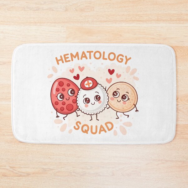 Item preview, Cute Kawaii Hematology Squad – Adorable Blood Cells Characters for Med Students & Lab Techs designed and sold by VividOrganica.