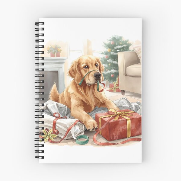 Item preview, Golden Retriever Gift Ruiner - Christmas Chaos Helper designed and sold by Pixels & Paws.