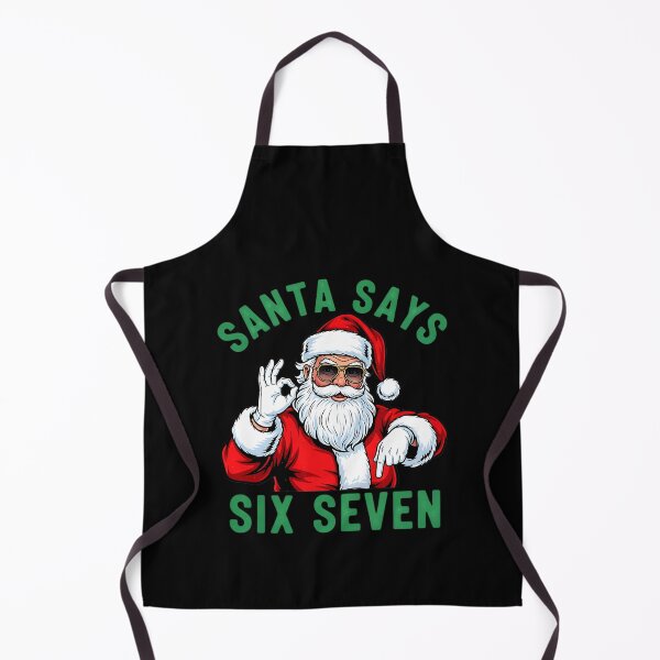 Item preview, Claus Says Happy Santa Six Bruh Holiday Santa Seven Retro designed and sold by ChadnoSmith.