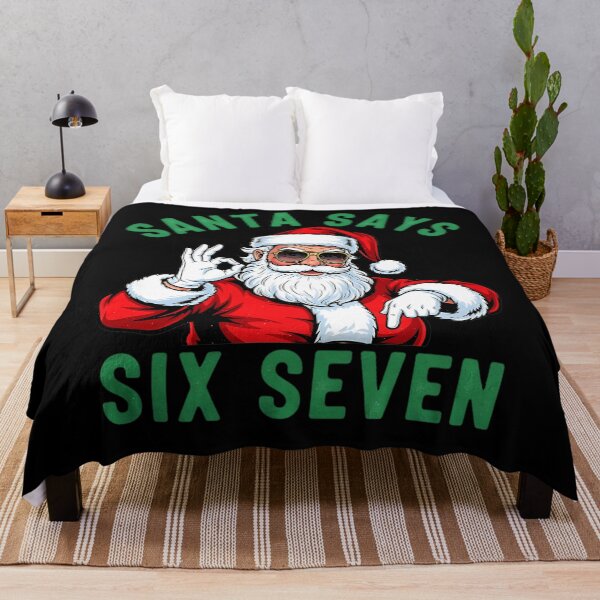 Item preview, Claus Says Happy Santa Six Bruh Holiday Santa Seven Retro designed and sold by ChadnoSmith.