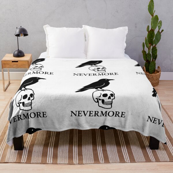 Item preview, Edgar Allan Poe - Raven on a Skull – Nevermore designed and sold by Grand Illusions.