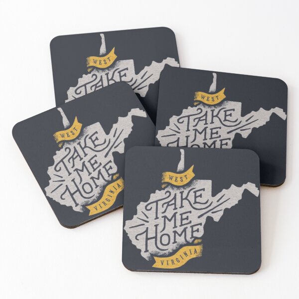 Item preview, West Virginia Take Me Home Map designed and sold by Oniyasha.