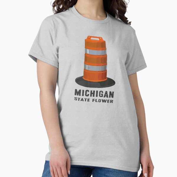 Vista previa del artículo con la obra «Flor del estado de Michigan», diseñado y vendido por DetroitLife.