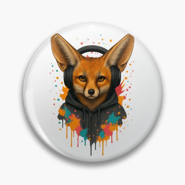 Item preview, Fennec Fox – Big Ears Streetwear Graffiti Hoodie Art designed and sold by thtCMRAguy.