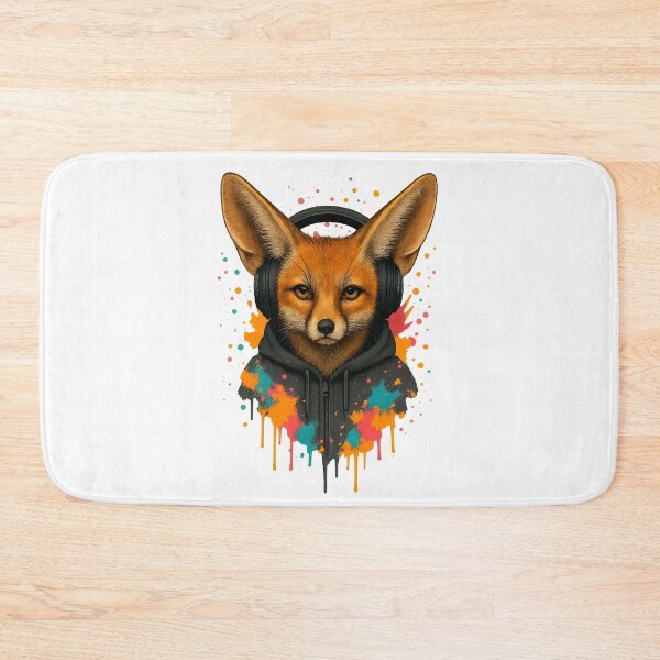 Item preview, Fennec Fox – Big Ears Streetwear Graffiti Hoodie Art designed and sold by thtCMRAguy.