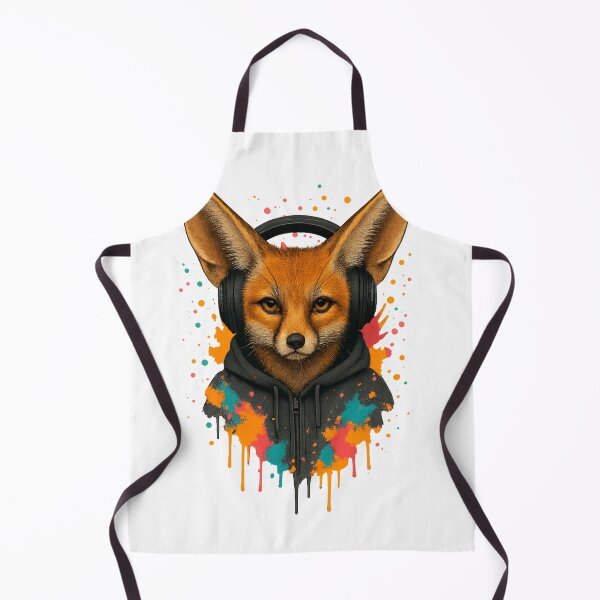 Item preview, Fennec Fox – Big Ears Streetwear Graffiti Hoodie Art designed and sold by thtCMRAguy.