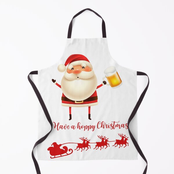 Item preview, Have a Hoppy Christmas – Funny Santa Beer Design designed and sold by PrintJoy2025.