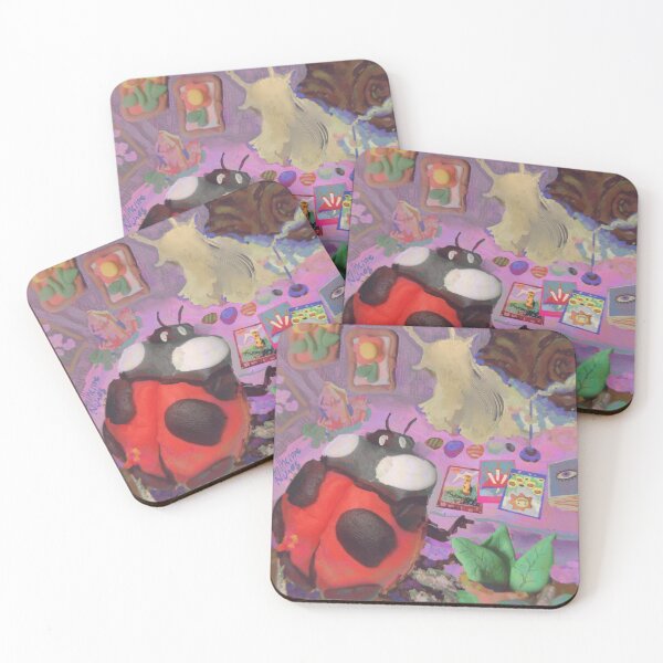 Item preview, Ladybug tricking customers by pretending to know how to read tarot cards. designed and sold by guilhernunes.