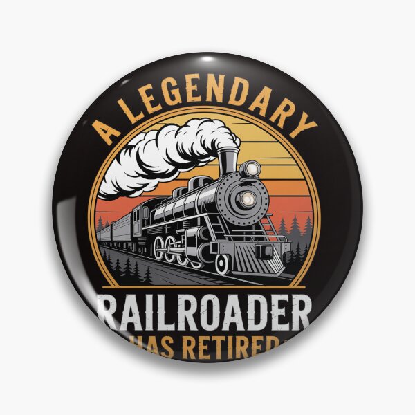 Item preview, A Legendary Railroader Has Retired Retirement Party designed and sold by LapFemile.