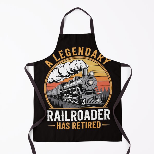 Item preview, A Legendary Railroader Has Retired Retirement Party designed and sold by LapFemile.
