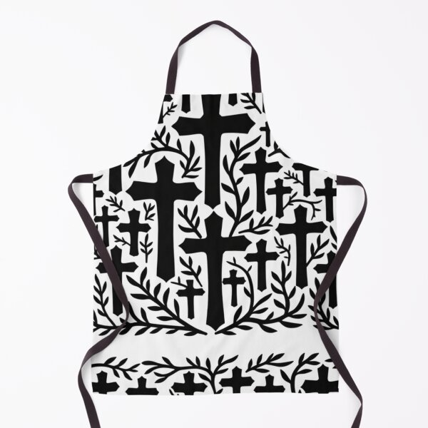 Item preview, Black White Moiré Seamless Pattern | Minimalist Kinetic Cross Vine Repeat designed and sold by ebocraft.