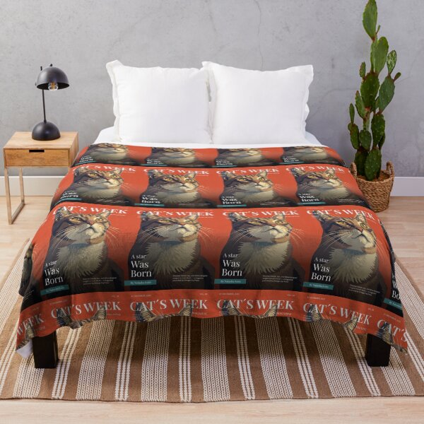 Item preview, Vintage Magazine Cat A Star was Born designed and sold by Vintage City.