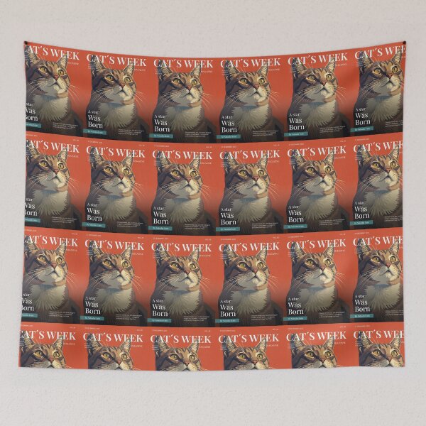 Item preview, Vintage Magazine Cat A Star was Born designed and sold by Vintage City.