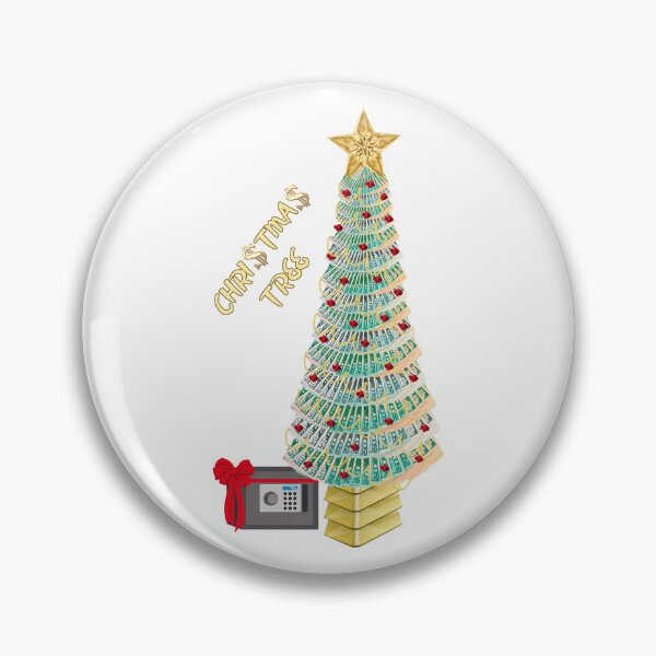 Artikelvorschau, Luxuriöser Geld-Weihnachtsbaum mit Rubinornamenten entworfen und verkauft von Dotadoari.