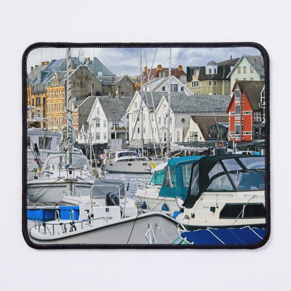 Item preview, Haugesund Harbour Cityscape Norway designed and sold by Martyn R Arnold Fine Art Nature & Landscape Photography.