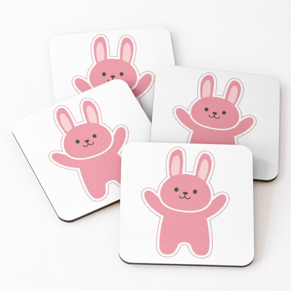 Item preview, pink rabbit designed and sold by momoshome.