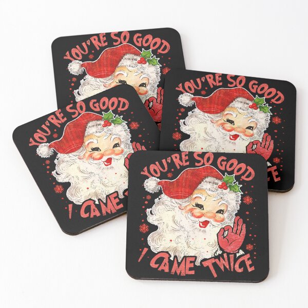Item preview, You’re So Good I Came Twice Christmas Santa designed and sold by Patchina.