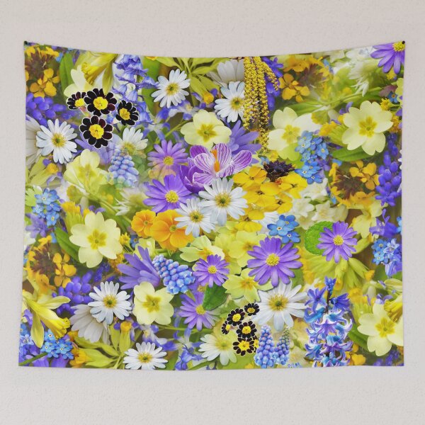 Item preview, Detailed Spring Wildflower Meadow Seamless Pattern designed and sold by CCC2021.